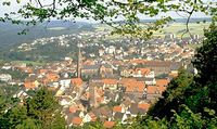 Die Stadt Hardheim in Franken.