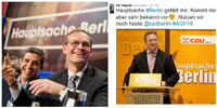 Hauptsache Berlin. Links Müller 2016, rechts Henkel 2009 (via Tweet von Kai Wegner).