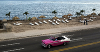 Mit dem Cabrio durch Kuba - ein heißes Vergnügen.
