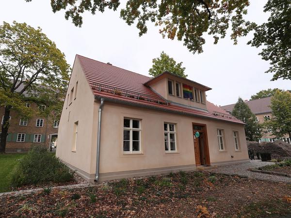 Das heute als Bürgertreff genutzte Heidehaus in Babelsberg diente vermutlich auch als Sammelstelle für Menschen, die deportiert wurden.