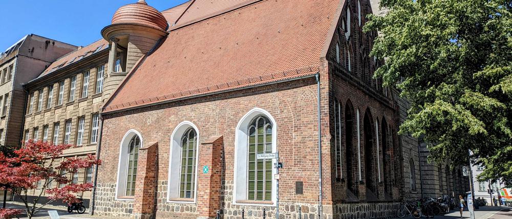 Teil der Humboldt-Uni: Die Heiliggeist-Kapelle in Mitte