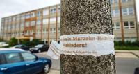 In Hellersdorf will eine Bürgerinitiative ein Flüchtlingsheim verhindern.