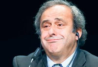 Lebemann. Als Nationalspieler war Michel Platini einst Weltstar und ist heute Chef des mächtigsten Fußballkontinents Europa. Er hat gegen Blatter aufbegehrt – trat dann aber zur Wahl doch nicht an. Foto: Ruben Sprich/Reuters