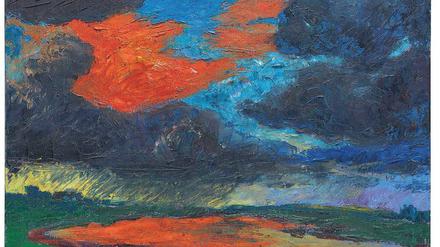 Gute Zeiten. Ketterer Kunst erzielte für Emil Noldes „Herbstwolken“ von 1929 über 1,5 Millionen Euro. 