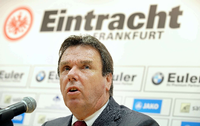 Noch kann er lachen: Heribert Bruchhagen wird Vorstandschef beim HSV.