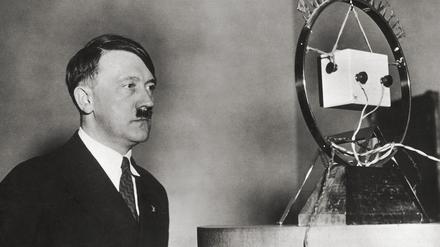 Hitlers erste Rundfunkansprache als Reichskanzler, 1. Februar 1933. 