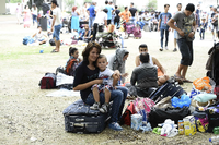 Flüchtlinge In Moabit