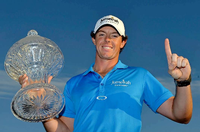 Rory McIlroy, Turniersieger in Palm Beach und neue Nummer eins im Golf.