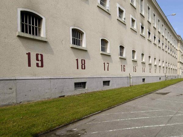 Der Zentraltrakt des Gefängnisses Stadelheim. In der Zelle 19 waren Hans und Sophie Scholl inhaftiert.
