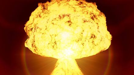 Explosion einer Atombombe (Archivbild).