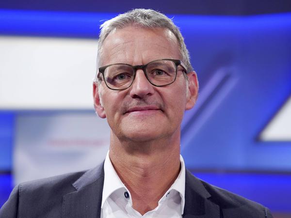 Gerald Gaß in der ARD-Talkshow „maischberger“ im WDR