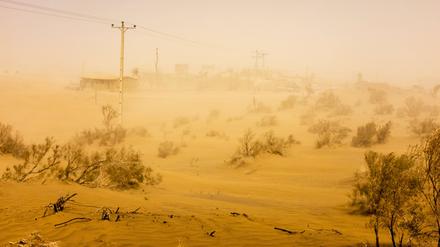 Sandsturm im Zentral-Iran (Archivbild). 