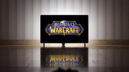 Das Logo des Online-Rollenspiels World of Warcraft.