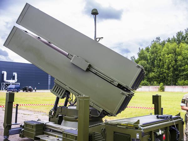 The air defense system NASAMS (icon image). 