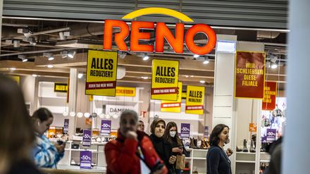 Der Osnabrücker Schuhhändler Reno ist nur sechs Monate nach dem Eigentümerwechsel insolvent. Hier eine Filiale in Stuttgart.