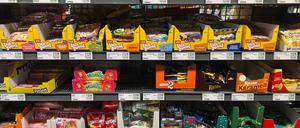 Süßwaren sind einem Bericht zufolge im Bereich der Lebensmittel am häufigsten von versteckten Preiserhöhungen betroffen.
