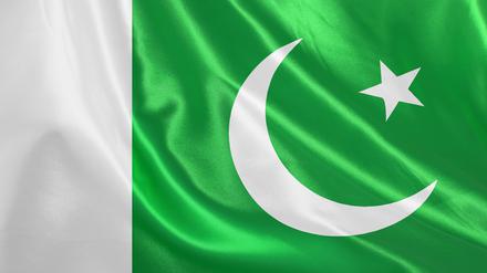 Die Flagge von Pakistan. (Symbolfoto)
