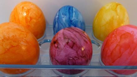 Bemalte Eier (Archivbild)