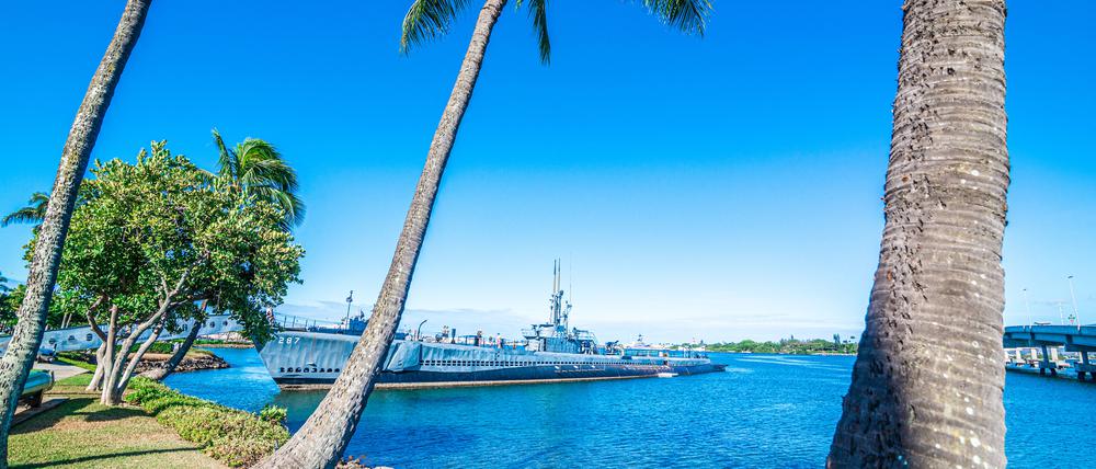 Pearl Harbor auf Hawaii.