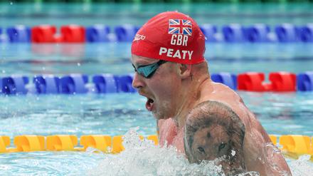 Der britische Schwimmer Adam Peaty gewann zahlreiche Titel und Medaillen.