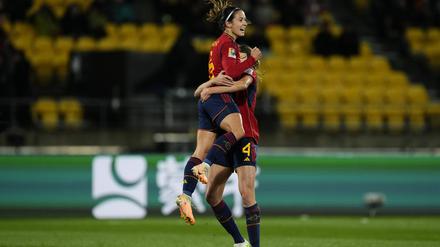 Aitana Bonmati erzielte das 2:0 für Spanien im WM-Gruppenspiel gegen Costa Rica.