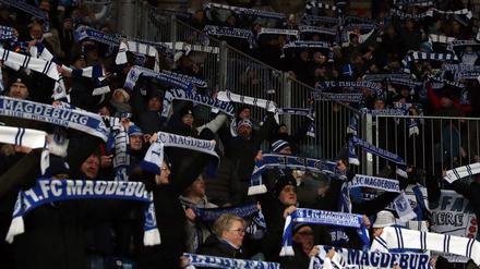 Für die Fans des 1. FC Magdeburg ging es gegen Fortuna Düsseldorf um den Einzug ins Pokal-Viertelfinale. 