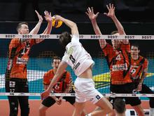 Erstes Halbfinalspiel der Play-offs: BR Volleys gewinnen hart umkämpftes Duell gegen Lüneburg