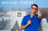 Wieder Zeit fürs Schwimmen? Uhrenfreund Michael Phelps.