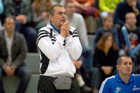 Das Bangen hat sich gelohnt: VfB-Coach Stelian Moculescu.