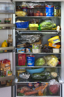 "Das Archiv". In fast jedem Kühlschrank gibt es verborgene Ecken, da bleibt auch mal eine Crème fraîche unbemerkt.