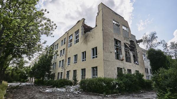 Auch Universitätsgebäude in Charkiw wurden getroffen, Lehrveranstaltungen werden aber online fortgesetzt. 
