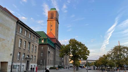 Das Rathaus von Spandau in der Altstadt, fotografiert im Oktober 2022.
