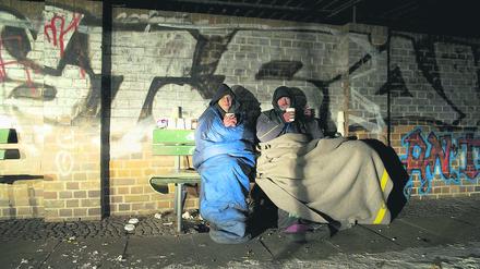 Kältebus Obdachlose