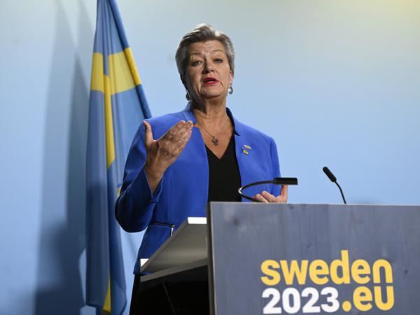 Ylva Johansson, Swedish EU interior commissioner, believes that the EU's repatriation quota can be expanded.