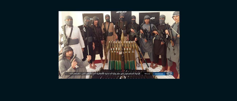 Propaganda: So sieht sich die Islamisten-Miliz IS Khorasan