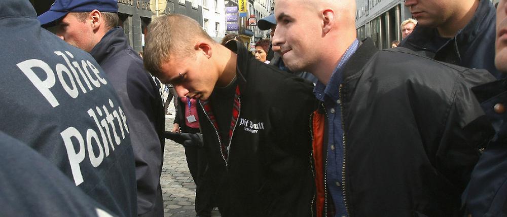 Brüssel Protestkundgebung gegen