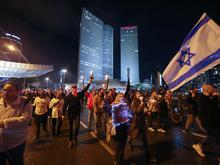 Für „Erhalt der Demokratie“: Großdemonstration in Tel Aviv gegen neue israelische Regierung