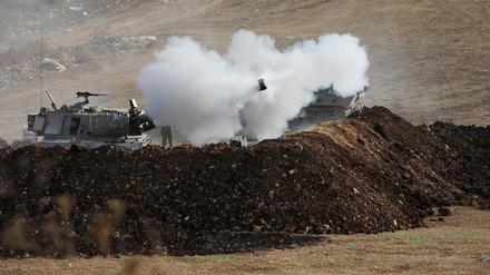 Am Montag griff Israels Militär offiziellen Angaben zufolge Ziele im Libanon an.