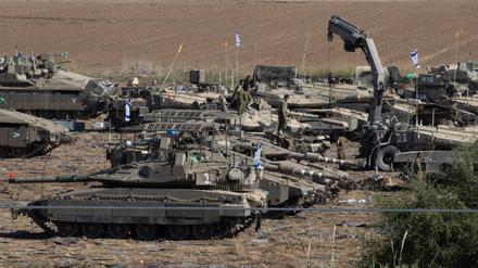 Israelische Panzer.