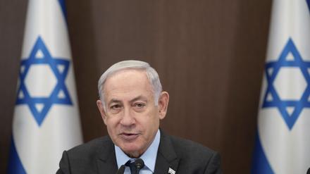 Benjamin Netanjahu, Premierminister von Israel.