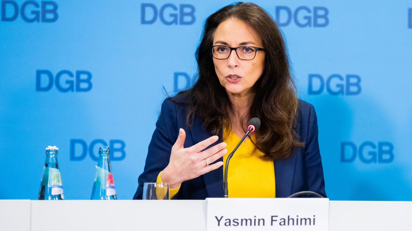 Fahimi, DGB leader, urges SPD to adopt a stronger profile