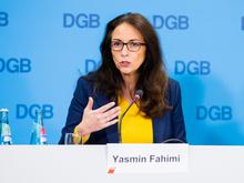 Auch schärferes Profil von der SPD gefordert: DGB-Chefin Fahimi warnt vor Deindustrialisierung in Deutschland