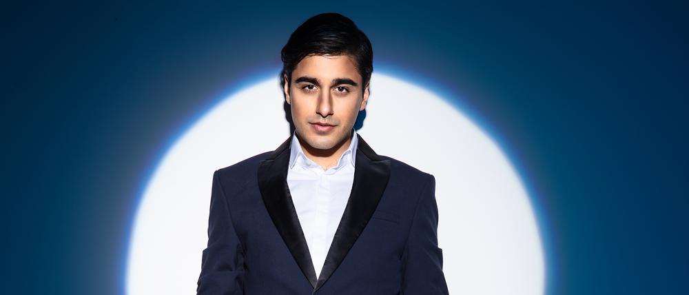 Jazzsänger Atrin Madani Mann der schönen Melodien