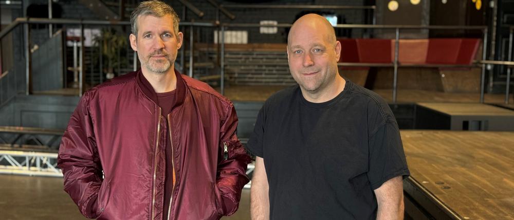 Johannes Bergheim und Holger Kampling vom DJ-Team Aka Aka. 