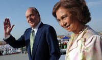 Sind einander nicht mehr besonders grün: Spaniens König Juan Carlos und Königin Sofia.