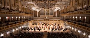 Blick in den großen Saal des Berliner Konzerthauses