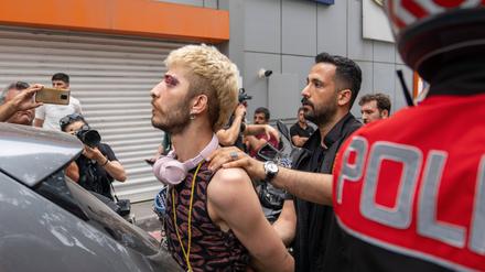 Pride Parade in Istanbul im Juni 2023: zahlreiche Festnahmen.