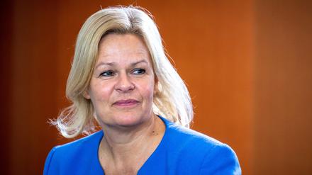 Nancy Faeser (SPD), Bundesministerin des Innern und Heimat.