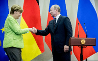 Im Mai hatten sich Merkel und Putin in Sotschi getroffen.