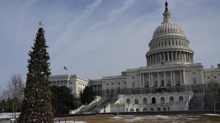 Das Kapitol in Washington, USA, im Januar 2021, ein Jahr nach der Erstürmung (Archivbild).
